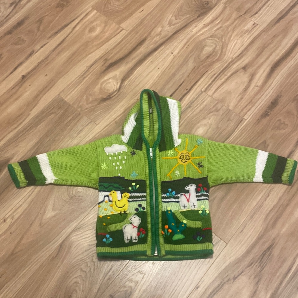 Size 18 mo Handwoven sweater